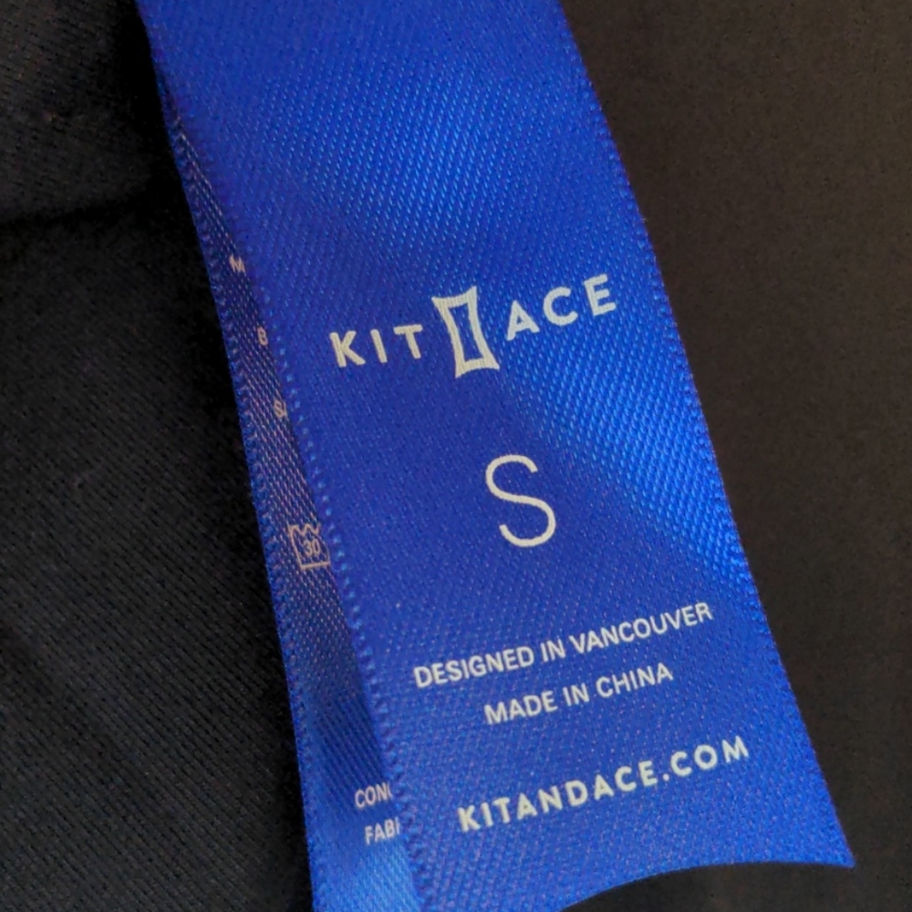 Kit and Ace - Black "Back to Front" midi dress - S - Picture 5 of 7
